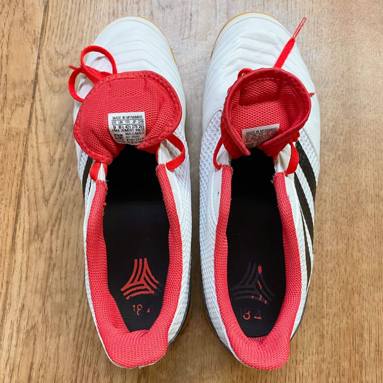 極美品》アディダス adidas フットサルシューズ プレデター タンゴ