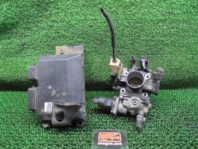 1FC3078 GJ5 スズキ ワゴンR RR MH21S 後期型 ターボ DI エンジンコンピューター+スロットルボディ　33920-65K51