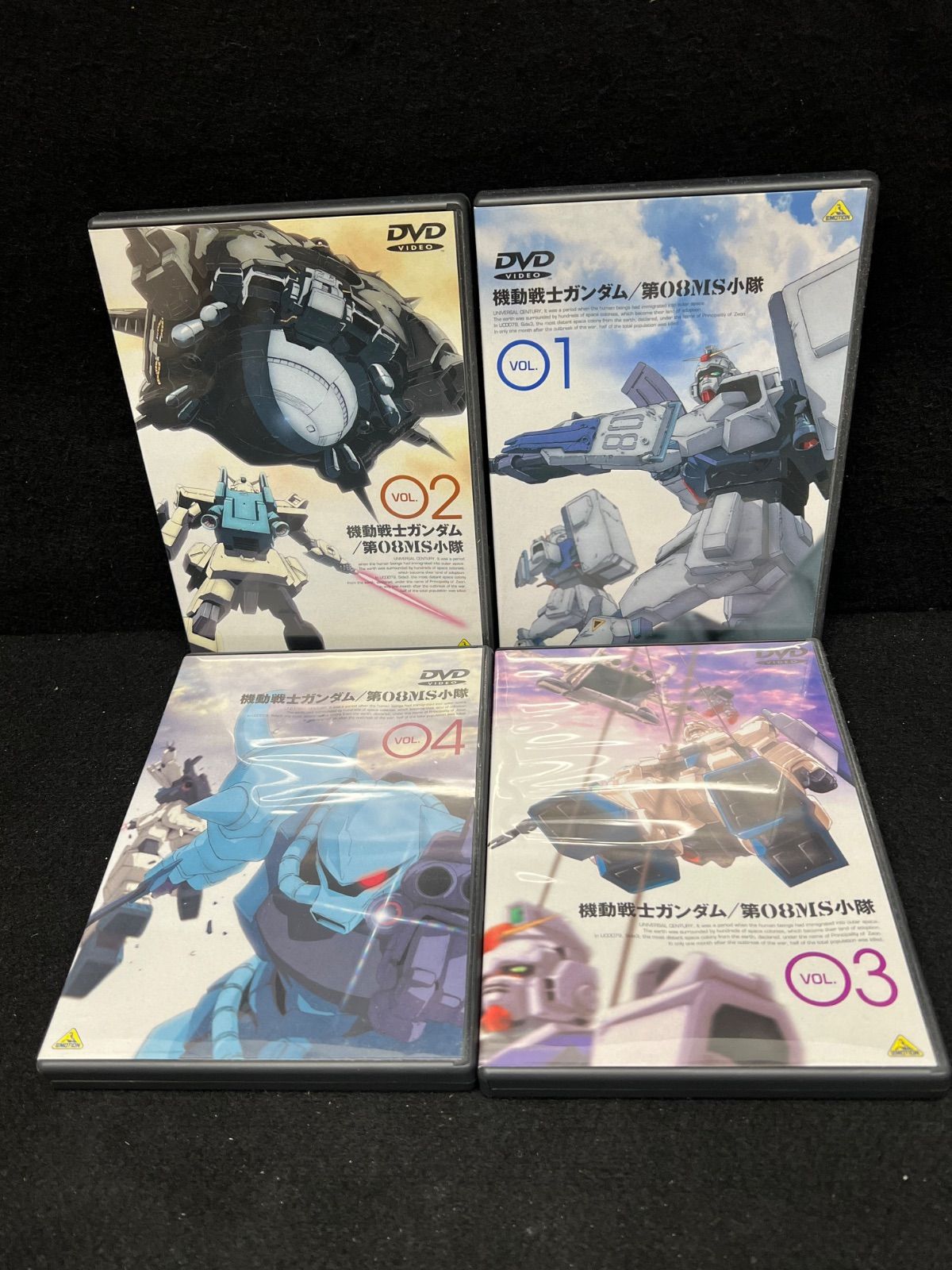 【 DVD / 機動戦士ガンダム ４枚セット 】DVD 機動戦士ガンダム ガンダム 第08MS小隊