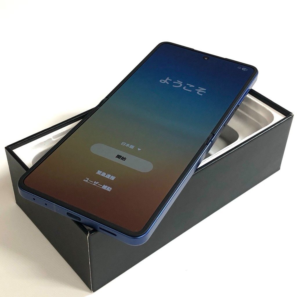 美品 Galaxy Z Flip7 256GB SIMフリー SC-55F ブルー - メルカリ