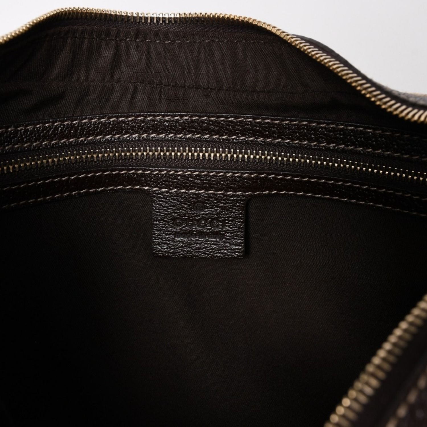 極美品 GUCCI グッチ GGキャンバス ホーボー ワンショルダーバッグ 