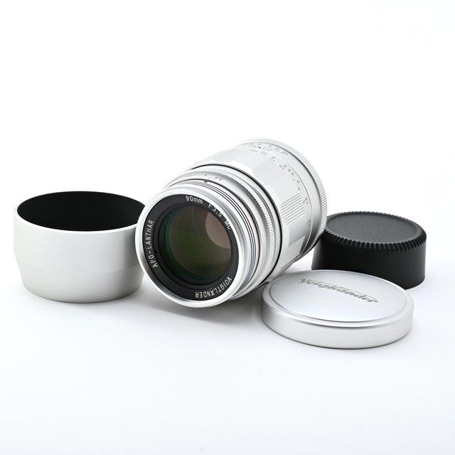 ＜良品＞ Voigtlander APO-LANTHAR 90mm F3.5 MC L39マウント｜中望遠単焦点レンズ｜レンジファインダー用｜動作良好｜外観非常に綺麗｜純正フード付き｜実用コンディション