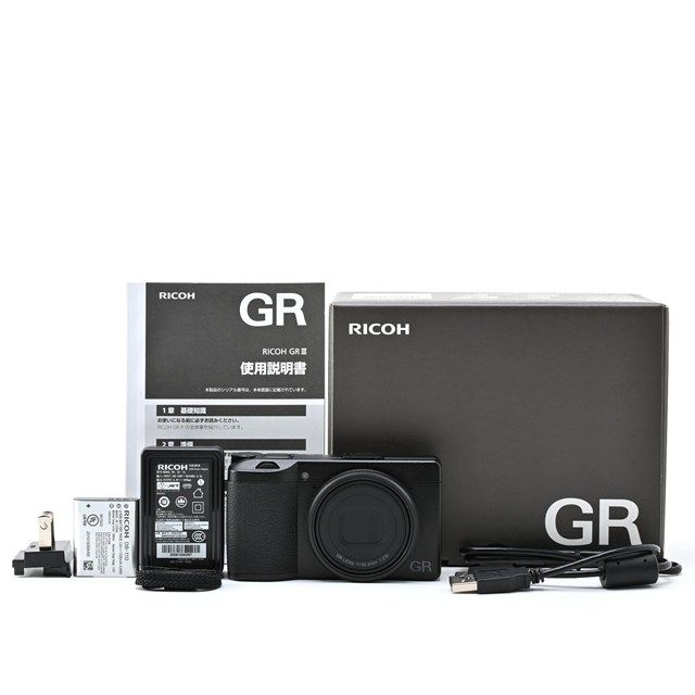 美品＞ RICOH GR III｜高級コンパクトデジタルカメラ｜シャッター数710
