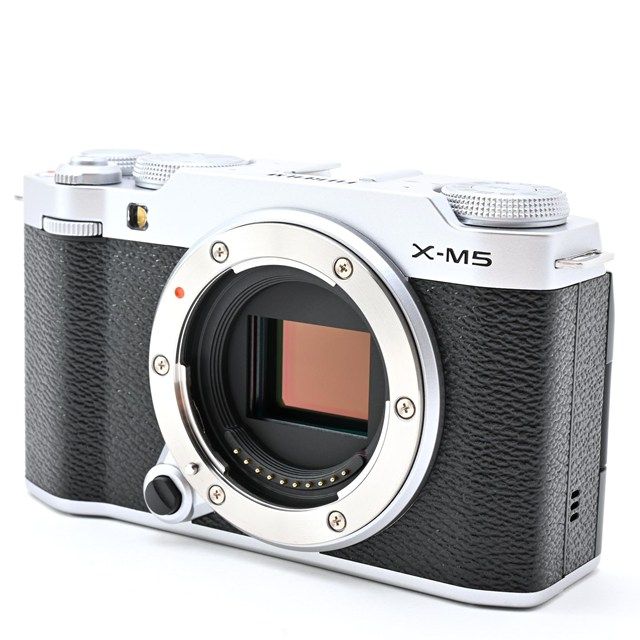 美品＞ FUJIFILM X-M5 ボディ シルバー｜ミラーレス一眼カメラ
