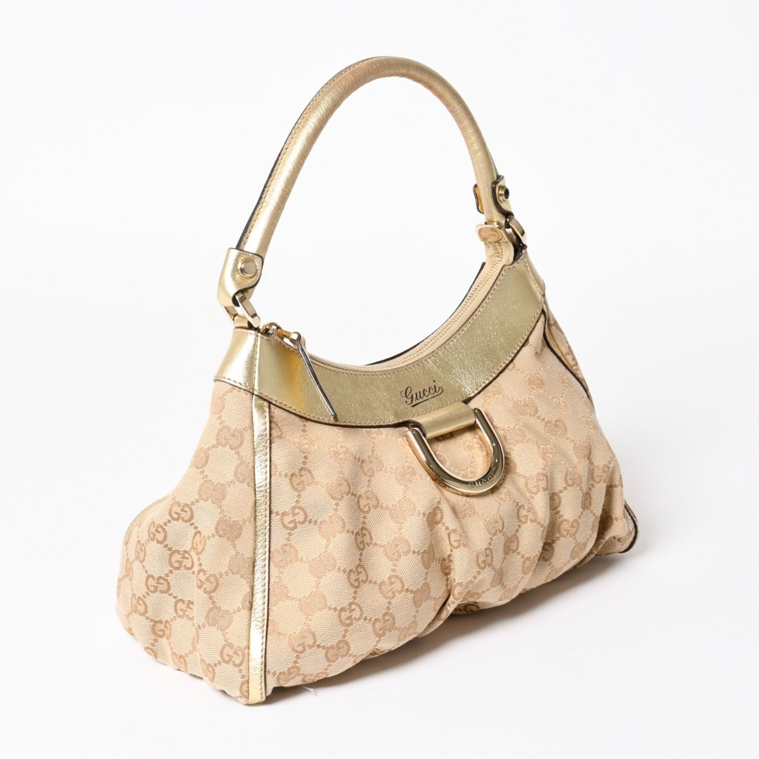 GUCCI グッチ アビー GGキャンバス セミショルダーバッグ 190525 