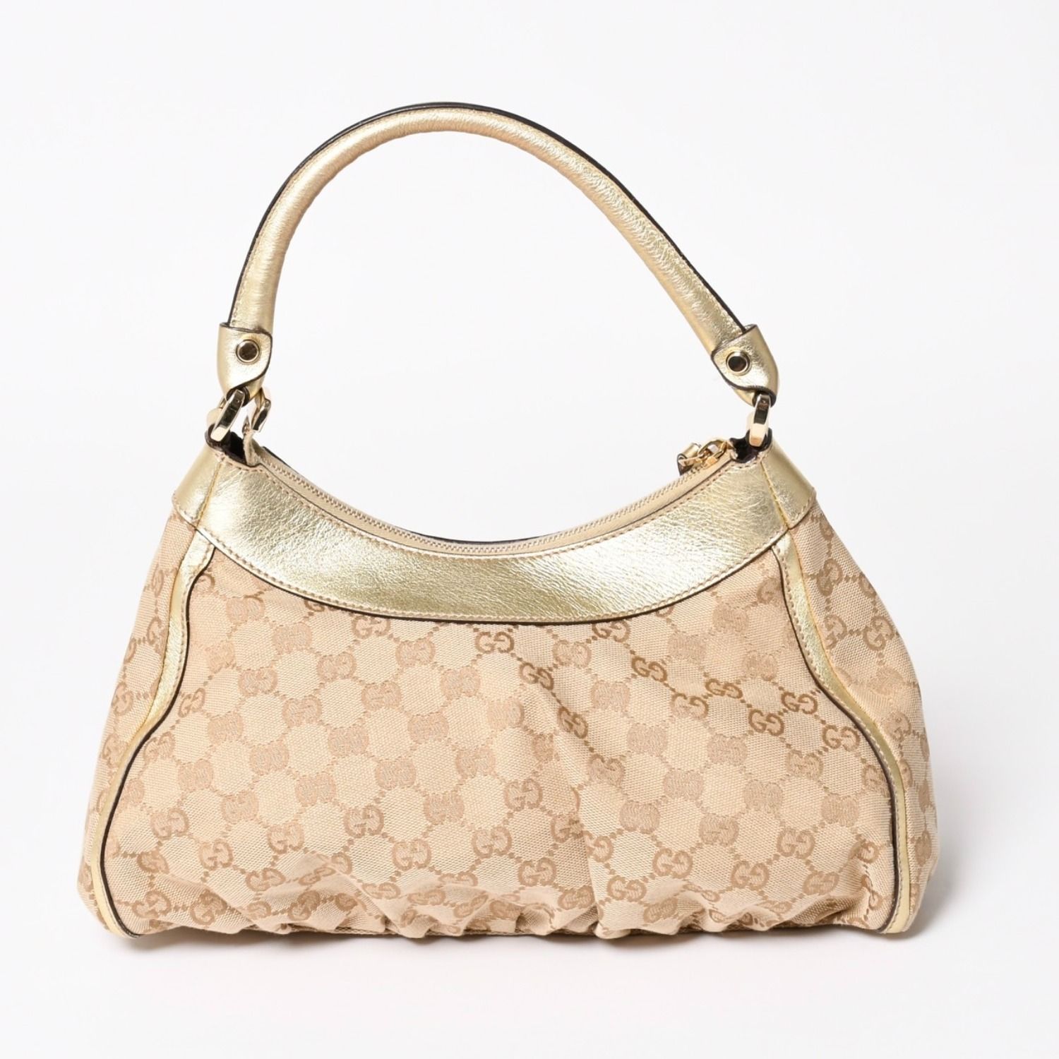 GUCCI グッチ アビー GGキャンバス セミショルダーバッグ 190525