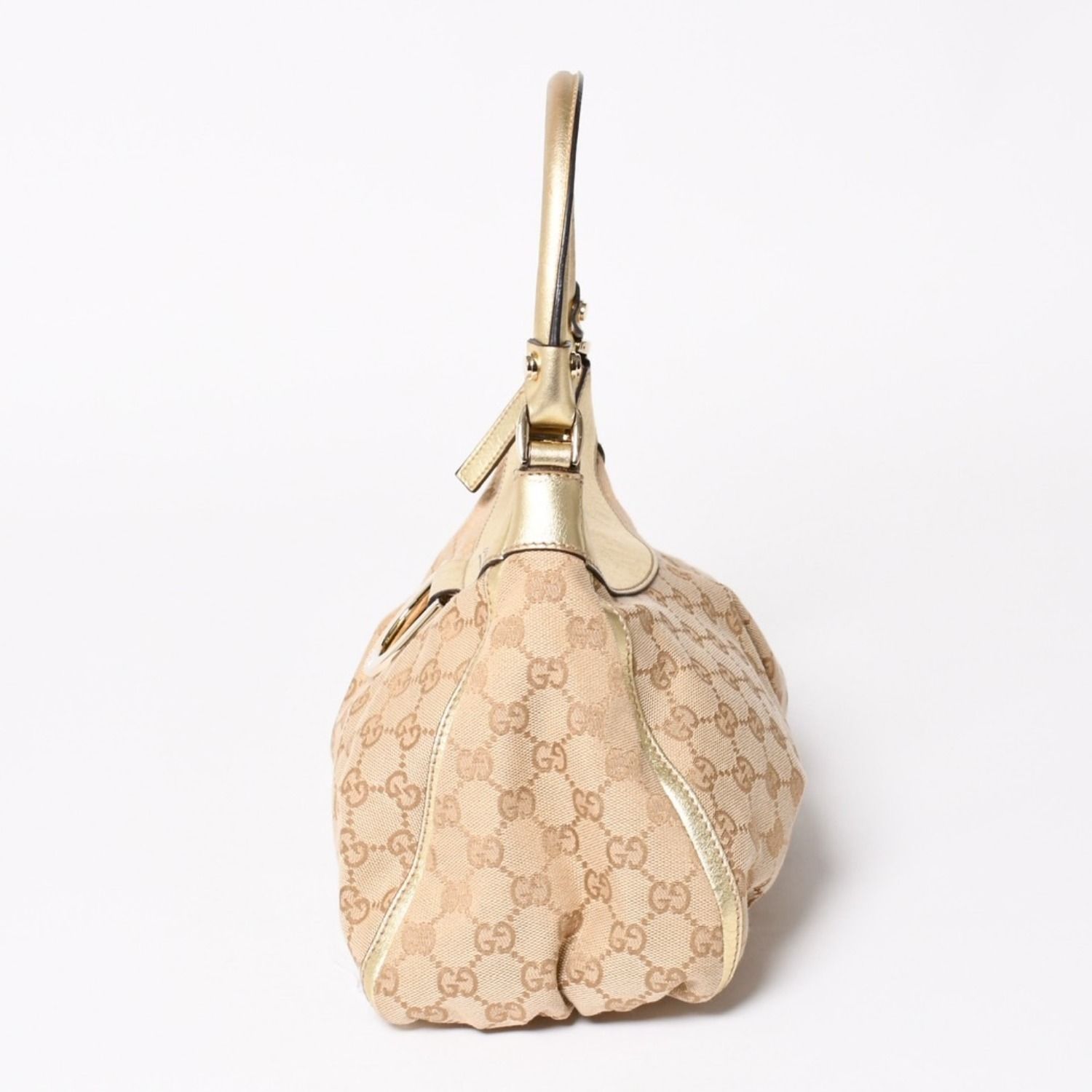 GUCCI グッチ アビー GGキャンバス セミショルダーバッグ 190525 