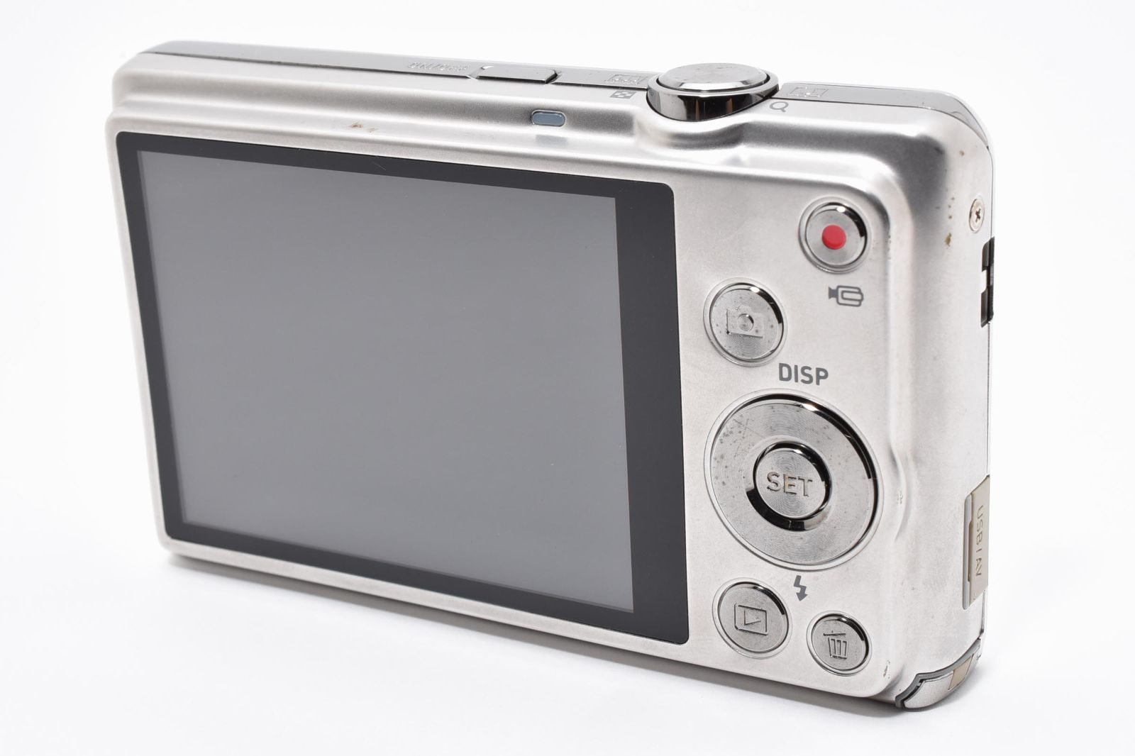 ☆良品☆ カシオ CASIO EX-ZS10 シルバー コンパクトデジカメ【14.1MP