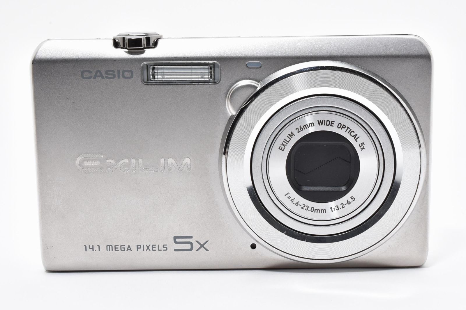 ☆良品☆ カシオ CASIO EX-ZS10 シルバー コンパクトデジカメ【14.1MP