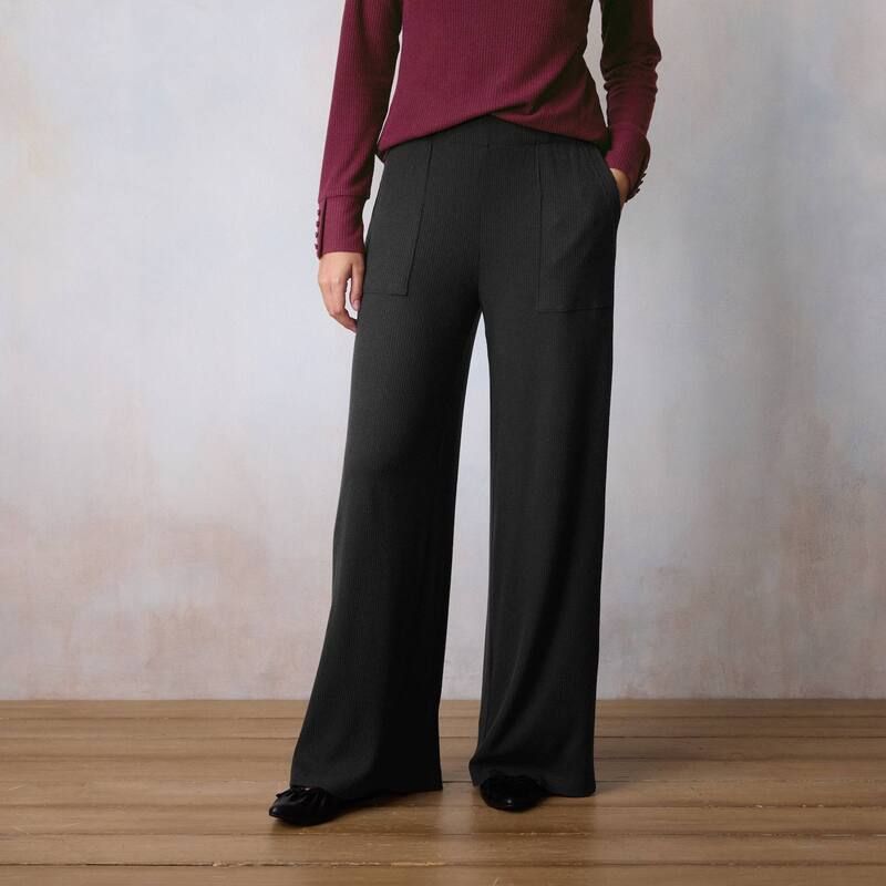 LC Lauren Conrad レディース ボトムス カジュアルパンツ ワイドレッグ Womens LC Lauren Conrad Super High Rise Wide Leg Cozy Pa