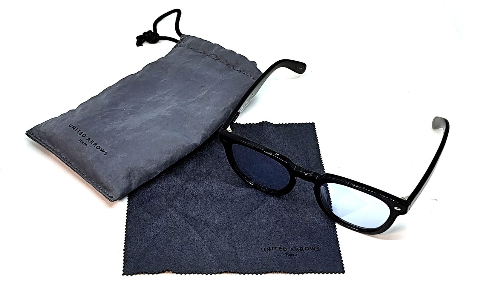 金子眼鏡 KANEKO OPTICAL × UNITED ARROWS Modern メガネ ブルーレンズ
