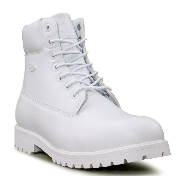 ラグズ メンズ シューズ ブーツ・レインブーツ Lugz Convoy Mens Hiking Boots White ホワイト