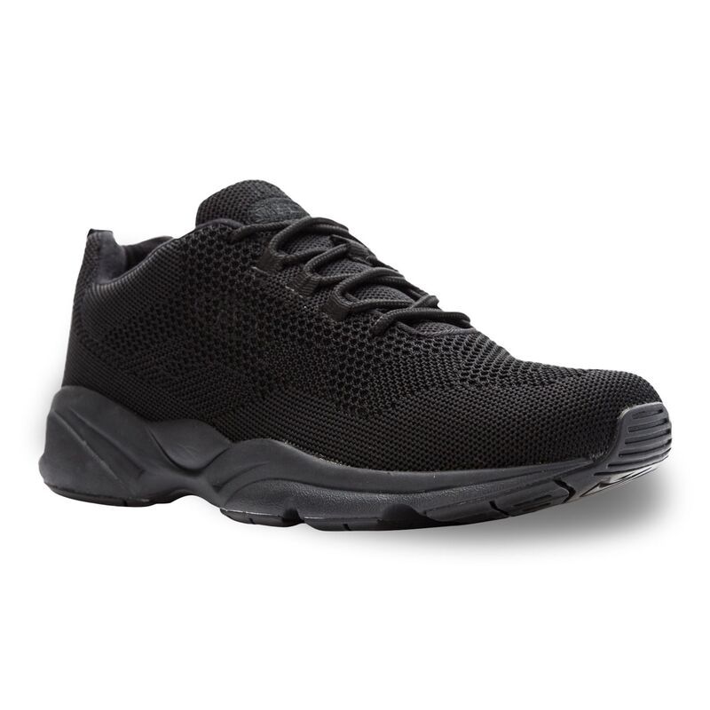 プロペット メンズ シューズ スニーカー Propet Stability Fly Mens Walking Shoes Black ブラック