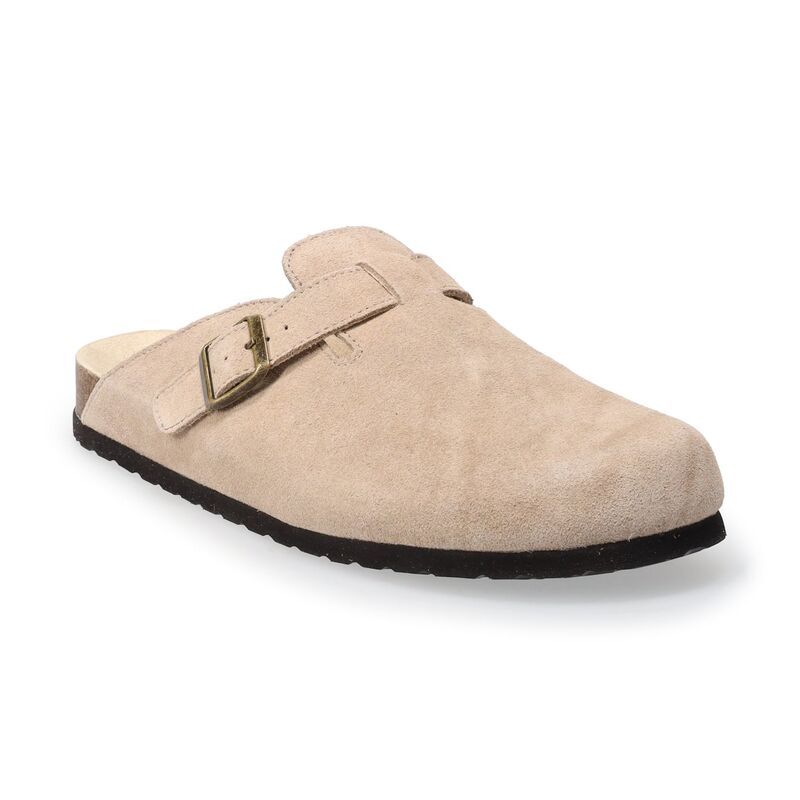 ソノマ メンズ シューズ スリッポン・ローファー スエード Sonoma Goods For LifeR Niklaus Mensuede Clogs Light Beige ベージュ
