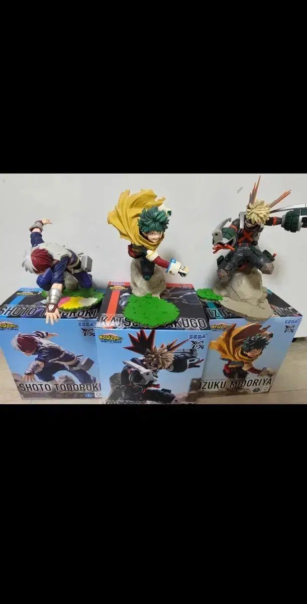 僕のヒーローアカデミア SEGA Xross 爆豪 勝己 緑 谷出久 轟 焦凍 まとめ 出品