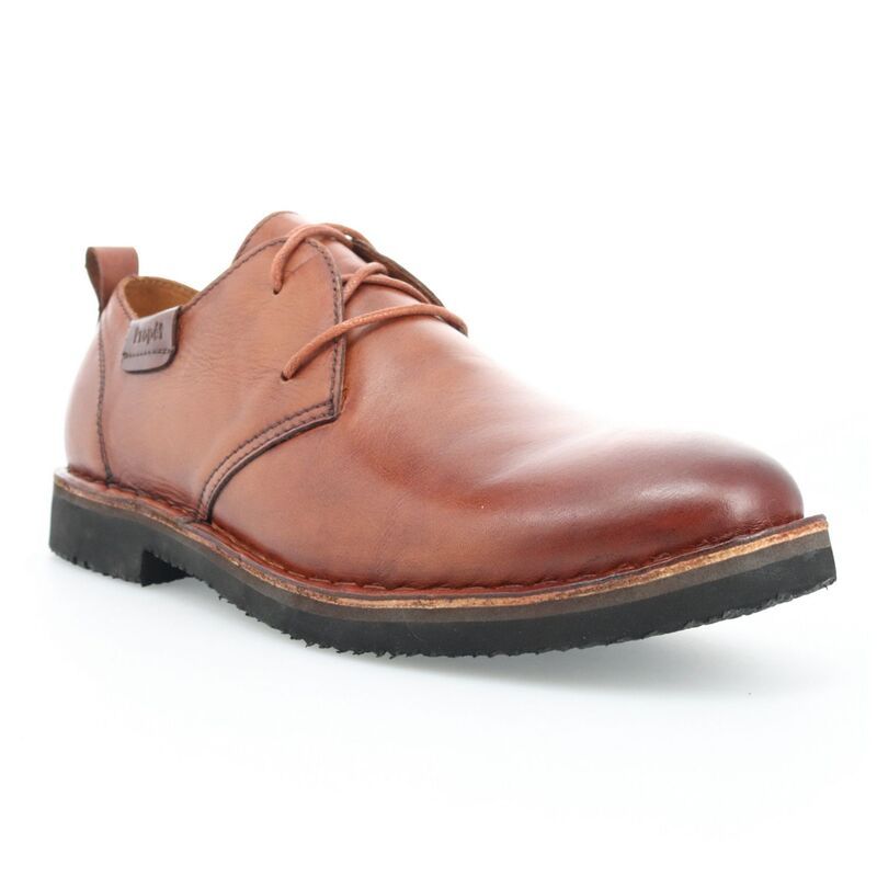 プロペット メンズ シューズ オックスフォード レザー Propet Finn Mens Leather Dresshoes Tan タン