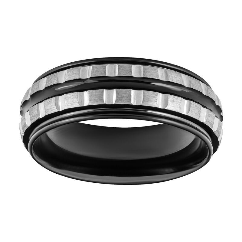 アンブランデッド メンズ アクセサリー リング Unbranded Mens Tungsten Domed 8mm Comfort Fit Band Tungstencarbide