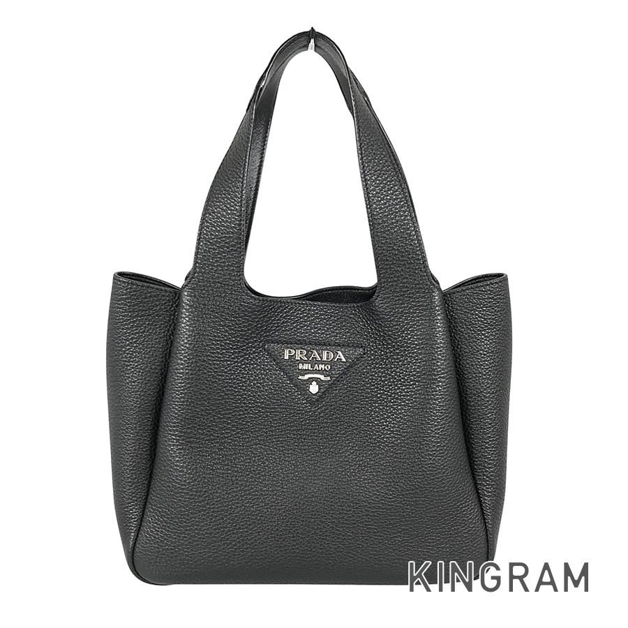 プラダ PRADA リエゾン スモール 1BG335 レザー トートバッグ sh【中古】