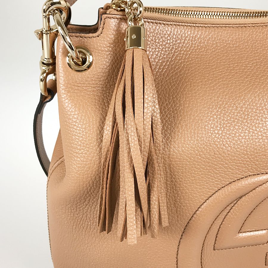 グッチ GUCCI ソーホー インターロッキングG 536194 レザー ショルダー