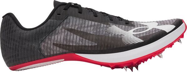 アンダーアーマー レディース シューズ スニーカー プリント Under Armour Kick Sprint 5 Track and Field Shoes BlackRed ブラック