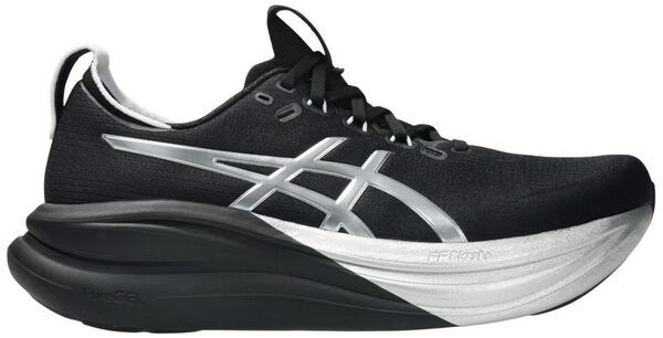 アシックス メンズ シューズ スニーカー ASICS Mens GELNIMBUS 28 Running Shoes PlatinumBlack ブラック