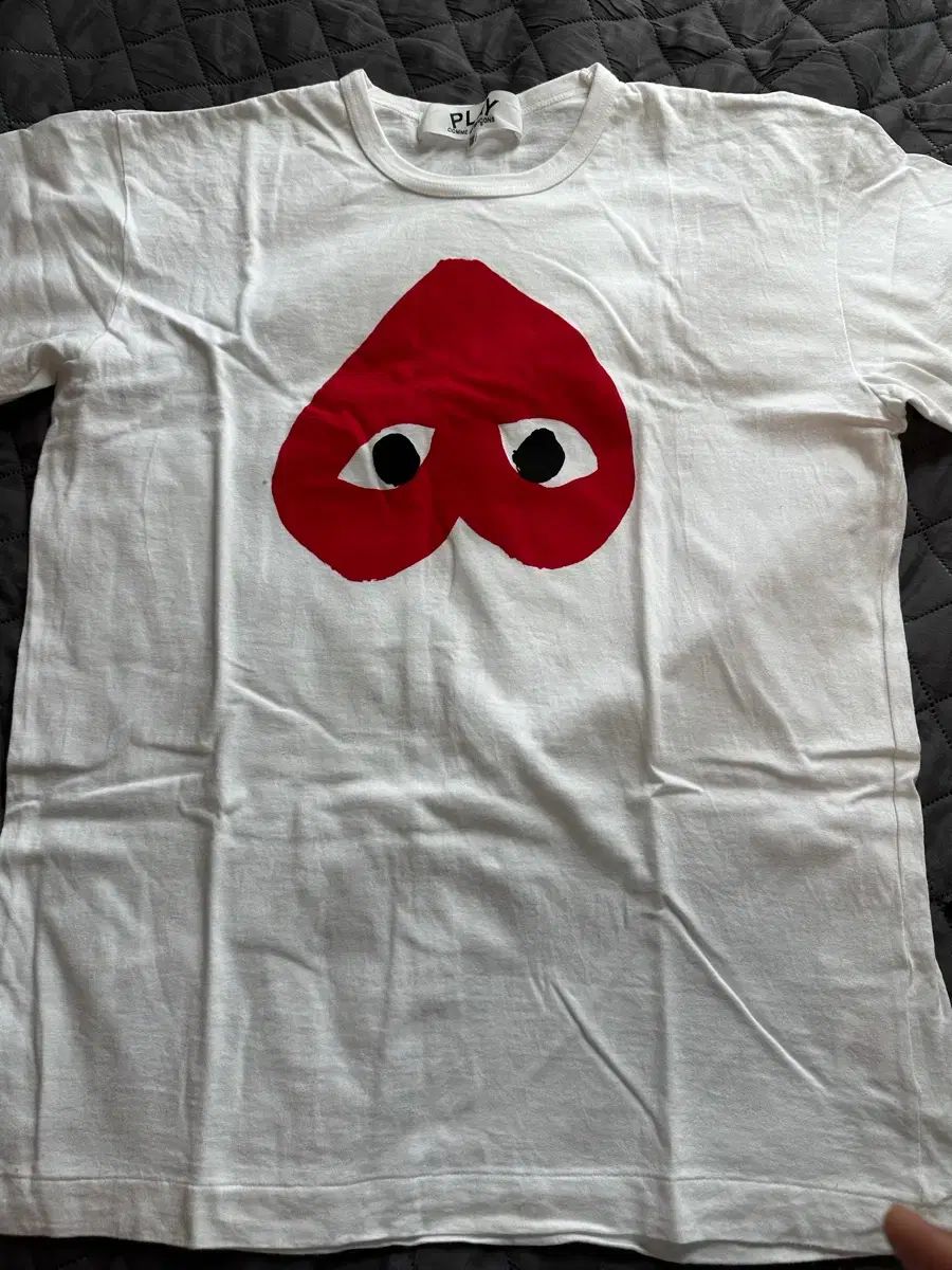 コム・デ・ギャルソン PLAY 半袖Tシャツ 白 2XL 出品
