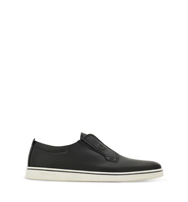 フェラガモ レディース シューズ スニーカー FERRAGAMO Mens Alfie Slip On Sneakers Nero