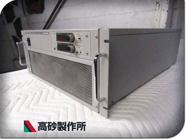 ■美品■高砂製作所■DC安定化電源■HX010-600■123万■khh3742m
