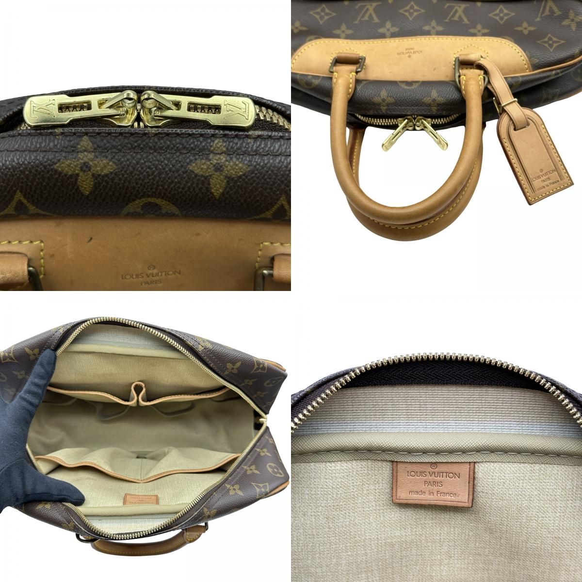 ルイ・ヴィトン LOUIS VUITTON ドーヴィル M47270 ブラウン モノグラム