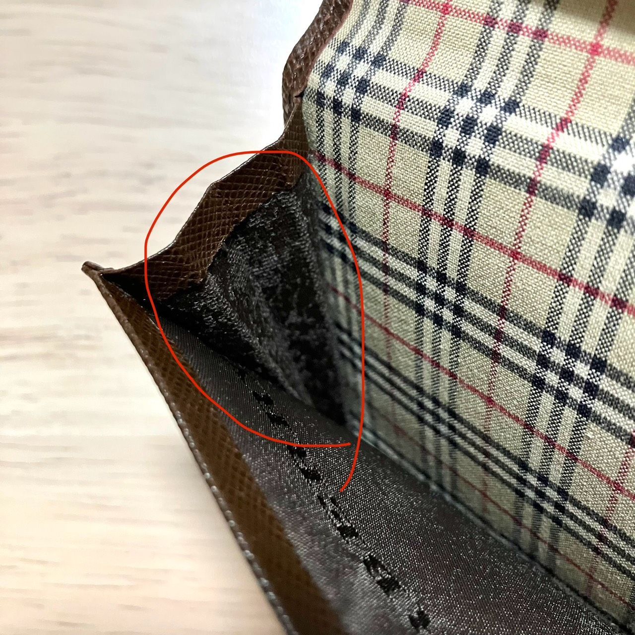 バーバリー BURBERRY 名刺入れ カードケース ノバチェック ダーク
