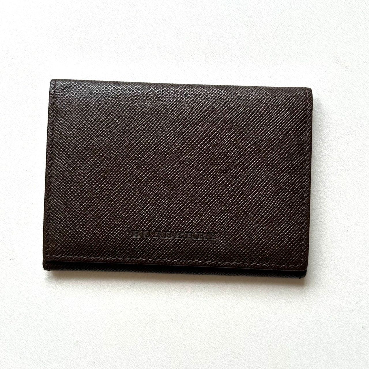 バーバリー BURBERRY 名刺入れ カードケース ノバチェック ダーク