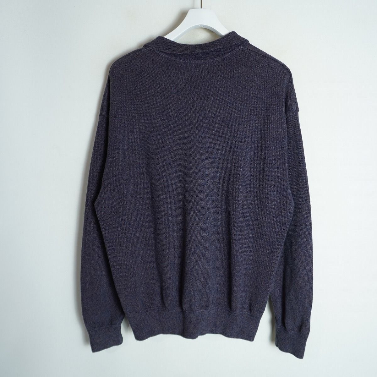 新品タグ付き❣️グッド グリーフCREWNECKNO SLEEVETOP ネイビー 美品 crepuscule クレプスキュール Moss Stitch Skipper D.Gray