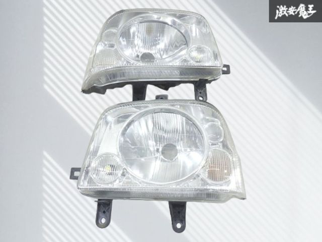 【ストア出品】 ダイハツ 純正 S220G アトレー 2003年 ヘッドライト ヘッドランプ 左右セット KOITO 100-51700 即納 棚2F-P-5