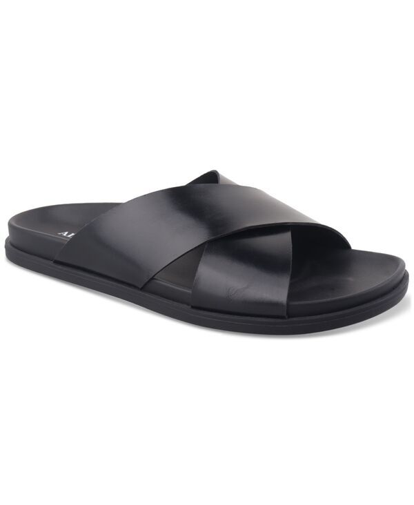 【送料無料】 アルファニ メンズ スリッポン・ローファー シューズ Mens Wallacce SlipOn Sandals Black