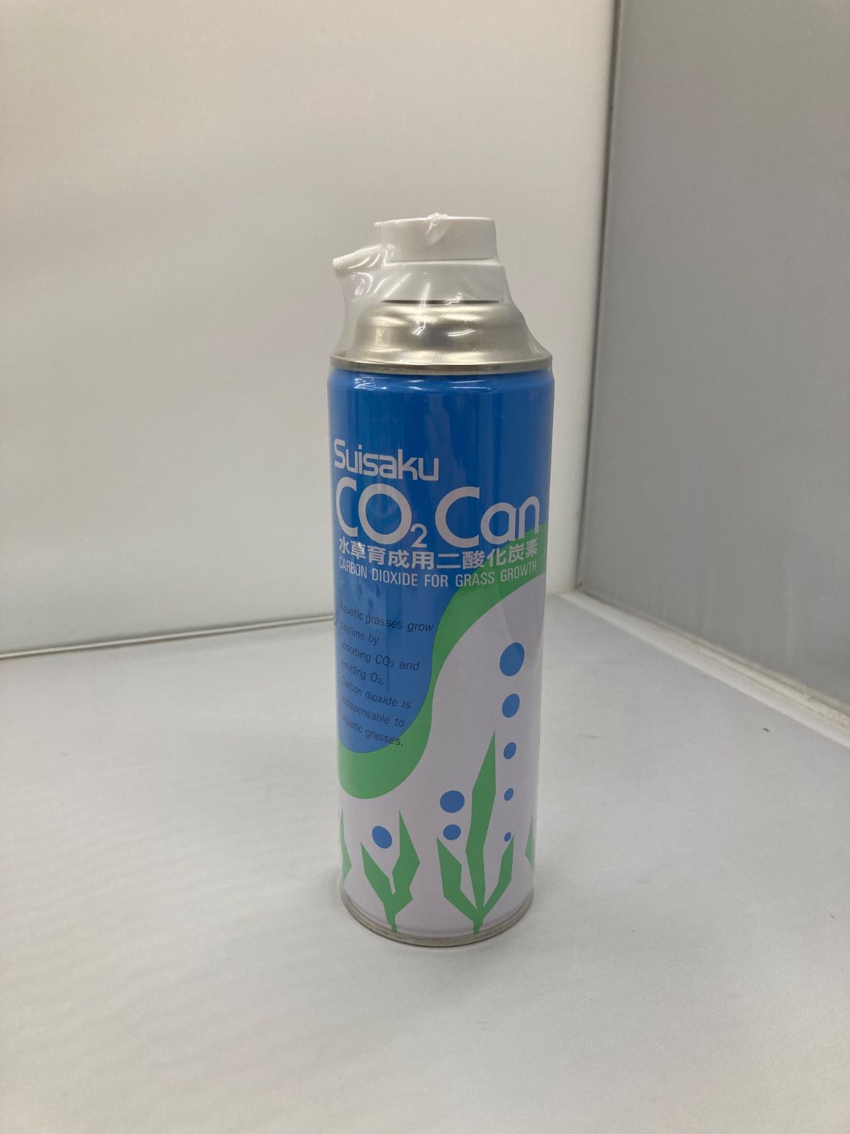二酸化炭素ボンベ2本セット　熱帯魚　水草育成 水作 CO2添加セット 水草生育促進用CO2添加セット 二酸化炭素ボンベ