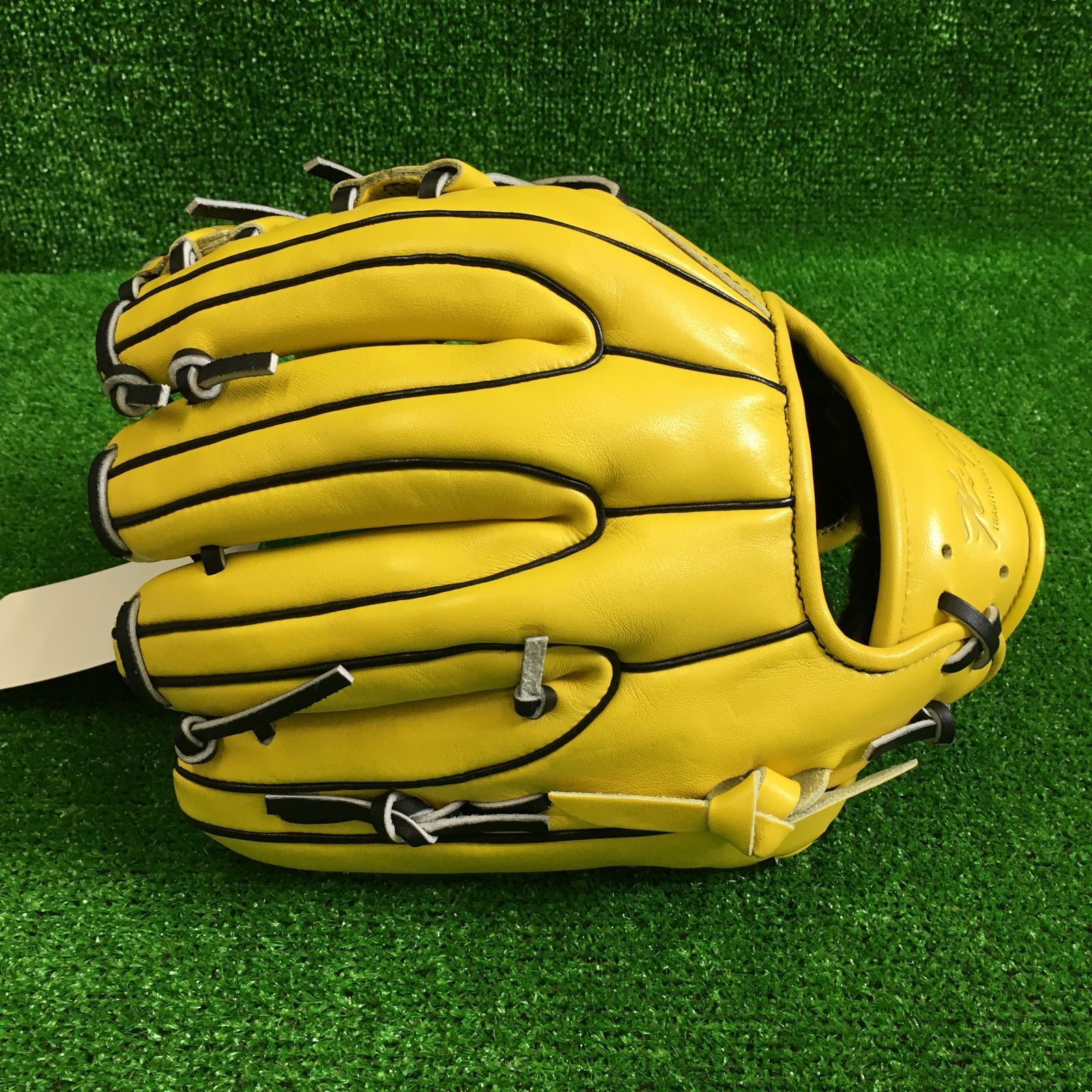 ハイゴールド 一般軟式用グラブ レモンイエロー 内野手用 OKG9106 己極