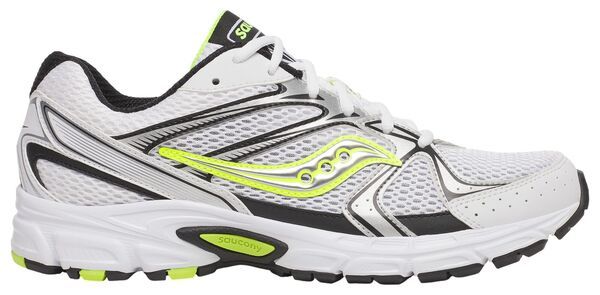 サッカニー メンズ シューズ スニーカー Saucony Mens Ride Millennium Shoes WhiteSilverYellow ホワイト