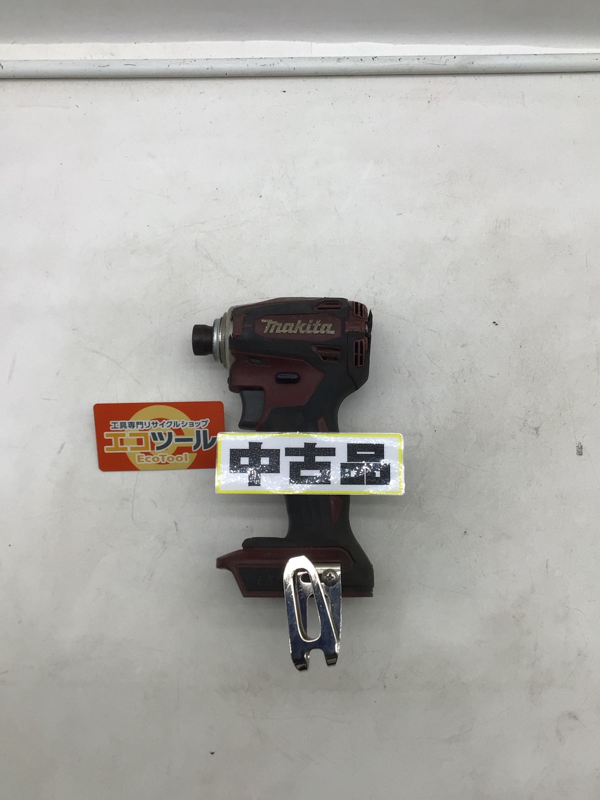 【中古品】Makita/マキタ TD172DZAR ☆ 18v充電式インパクトドライバ[本体のみ] [オーセンティックレッド] [IT_PT3OK][笠寺][M04]