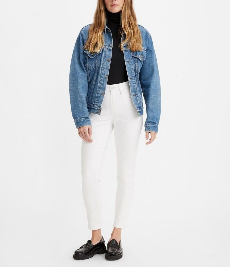 リーバイス レディース ボトムス デニムパンツ ジーンズ LevisR 721 High Rise Skinny Jeans Soft Clean White ホワイト リーバイス レディース ボトムス デニムパンツ ジーンズ LevisR 721 High Rise Skinny Jeans Soft Clean White ホワイト