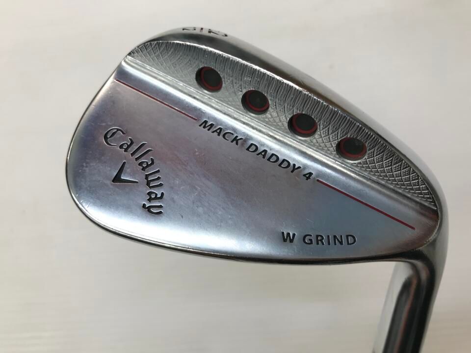 キャロウェイ　MACK DADDY 4 クロムメッキ　52度　ダイナミックゴールド　S200フレックス　ウェッジ　中古【最短即日発送】