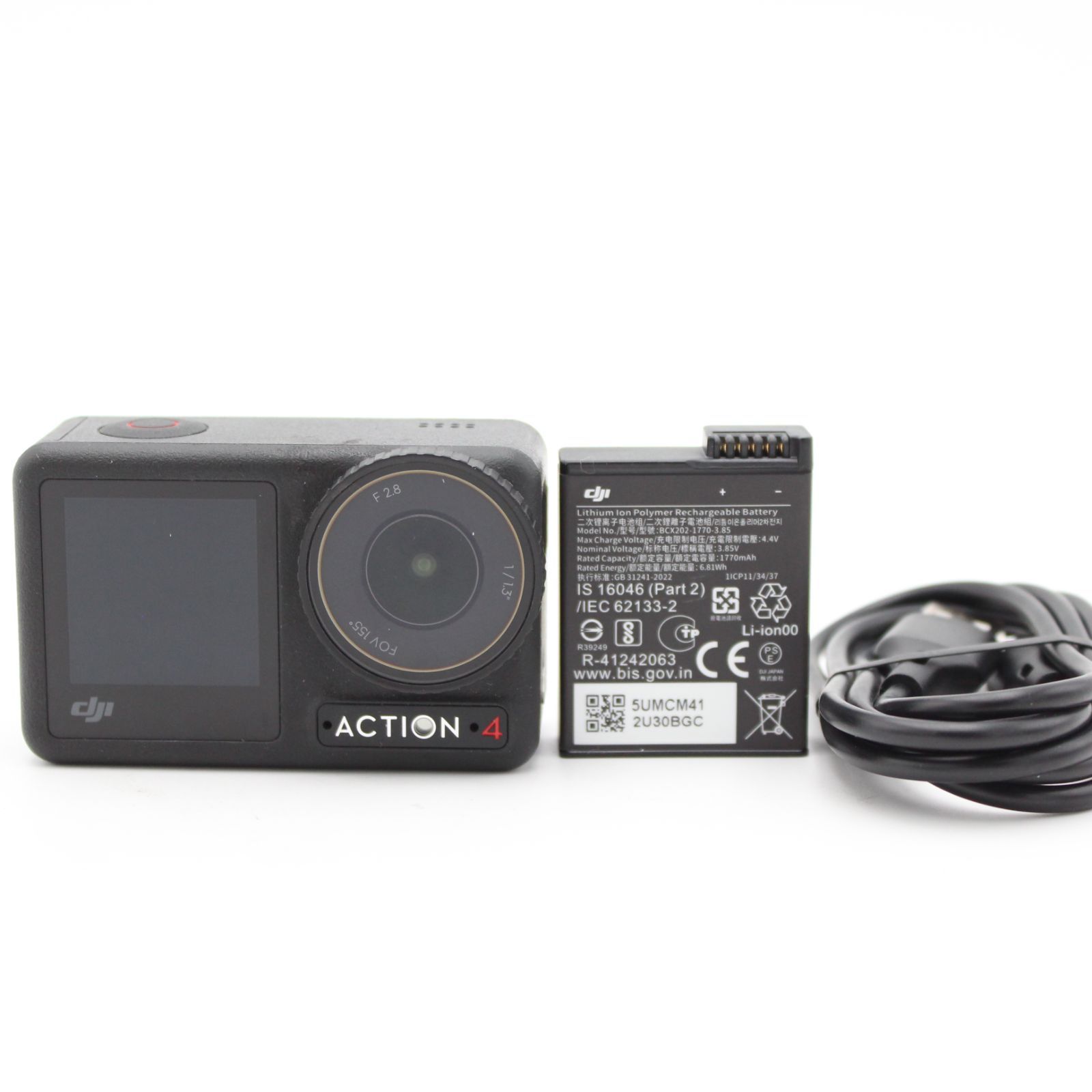 ■美品■ DJI アクションカメラ Osmo Action 4 スタンダードコンボ ♯13224