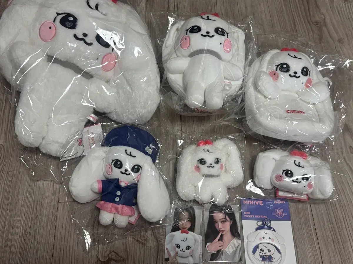 IVE MINIVE ウォニョン(WONYOUNG・チャンウォニョン) さくらんぼ ぬいぐるみ キーホルダー 30cm 10 スクール オリジナル FACE 26,829円