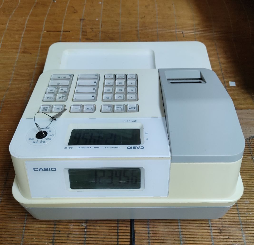 カシオレジスター SE-G1/NL100 人気機種 送料無料 010203 - メルカリ
