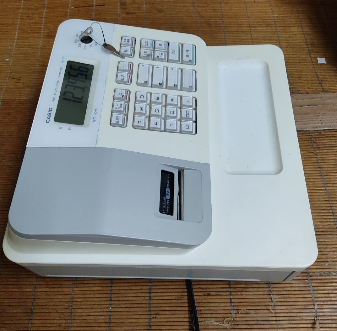 カシオレジスター　SE-G1/NL100　人気機種　送料無料　010203 カシオレジスター SE-G1/NL100 人気機種 送料無料 010203 - メルカリ