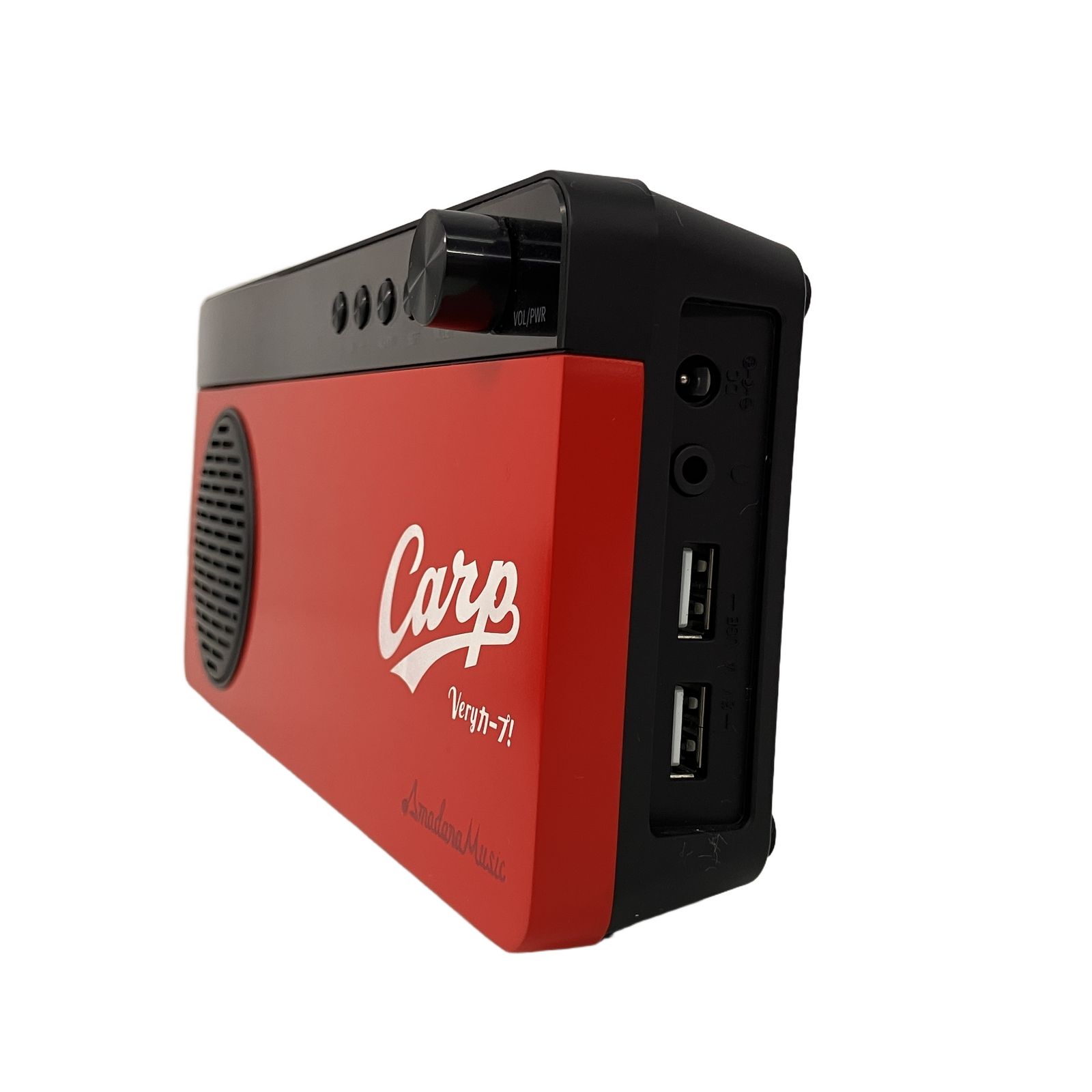 Amadana Music Carp FM Bluetooth ラジオ　カープ Amadana Music Radio RCC×Carp veryカープ！ カープラジオ 限定モデル