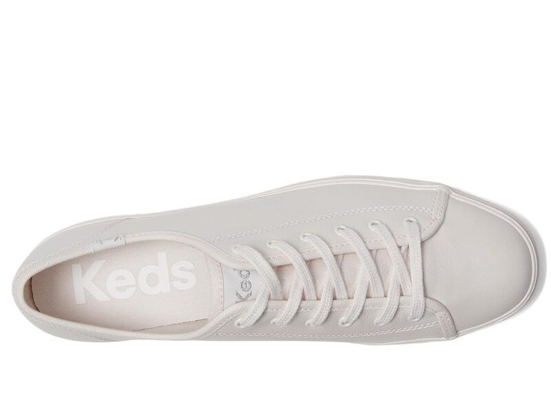 ケッズ レディース シューズ スニーカー レザー Keds Triple Kick Leather Pink Pearlized Leather ピンク