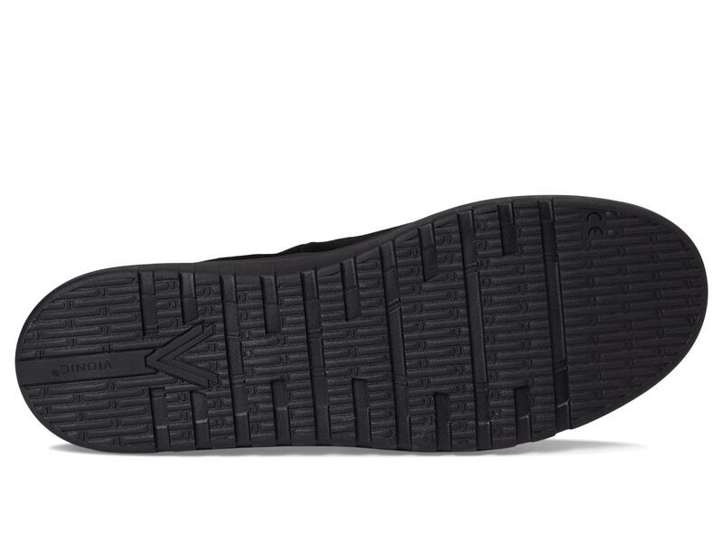 バイオニック レディース シューズ スニーカー ローファー VIONIC Uptown Willa LoafersMoc Shoes Black Suede ブラック