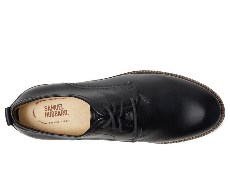 サミュエルフドバード メンズ シューズ オックスフォード Samuel Hubbard Featherlight Founder Oxford Black Tumbled L ブラック