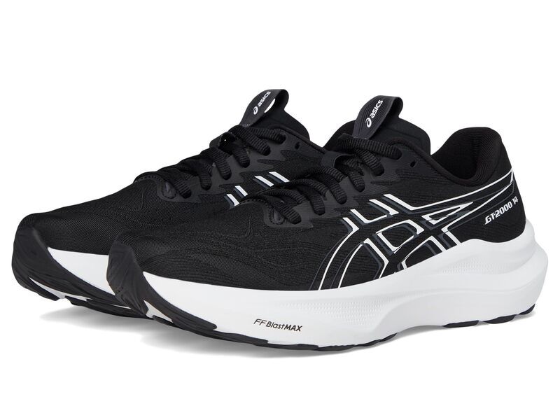 アシックス レディース シューズ スニーカー ASICS Gt2000 14 BlackWhite ホワイト