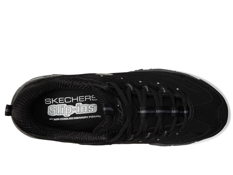スケッチャーズ レディース シューズ スニーカー SKECHERS DLites Hands Free SlipINS Black ブラック